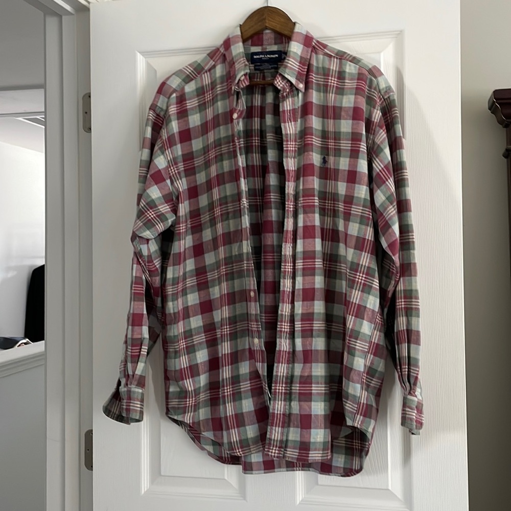 Mens Ralph Lauren golf button down